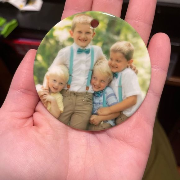 Personalized Ornaments Ceramic Hanging Decorations Gift - Picture 2 of 4